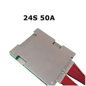 Noua actualizare 24S 50A Litiu fosfat de fier battery BMS /LiFePo4 Aluat pentru Protecția datelor cu Echilibru