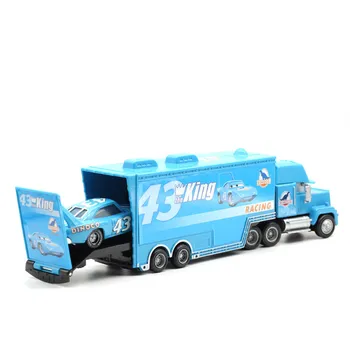 Disney Pixar Cars Mack Fulger Mcqueen Hicks Regele Fabulous Hudson Camion De Jucărie Masina 1:55 Vrac Transport Gratuit Jucarii Pentru Copii