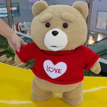 8 stiluri de Film, ursuletul Ted 2 Jucării de Pluș În Șorț Moi Umplute Animale de Pluș 45cm Un cadou pentru un prieten bun