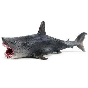 Oceanul Vieții Animale Marine Rechin Megalodon Acțiune Jucărie Cadou Model Pentru Copil Jucării Educative Colecție de Învățare Figura T8P3