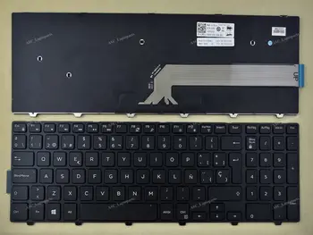 Noul SP spaniolă Teclado Tastatura Pentru Dell Inspiron 15 3000 3541 3542 3543 3551 3558 3552 3559 Laptop Black Cadru Negru
