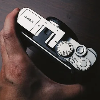 Metal Hot Shoe Thumb-Up Talpa Degetul Prindere Pentru Fuji Fujifilm XA7 X-A7 camera
