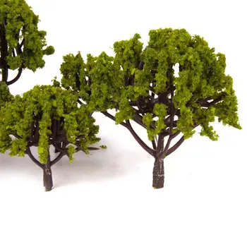 20buc Model de Tren Peisaj Peisaj Copaci 3 CM-8 CM Model la Scară Jucărie pentru copii Copii Nunti Diorama Miniaturi