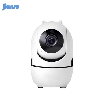 Jiansu Mini 1080p Camera Wifi Hotselling Utilizarea în Interior cu Mișcare de Detectare și de Urmărire Automată Acasă Inteligent Viața Ycc365plus