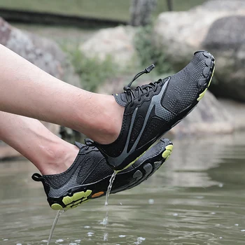 Noi Sosesc Oameni Aqua Pantofi Femei In Cinci Picioare Înot Adidași Desculț Sandale De Plajă, Drumeții Pantofi Respirabil Iute Uscat Încălțăminte