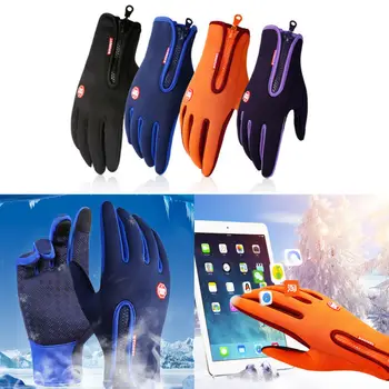 Waterproof, Windproof Ecran Tactil De Sport În Aer Liber Mănuși Bărbați Femei Iarna Cald