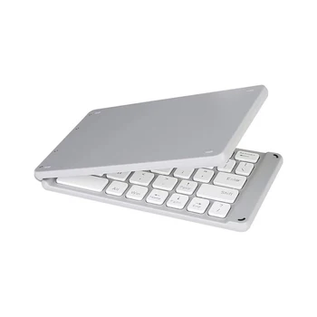 Slim Portabil Bluetooth Mini pliere tastatura wireless pliere tastatura cu Touchpad-ul pentru Windows, Android, Ios, Tableta ipad telefon
