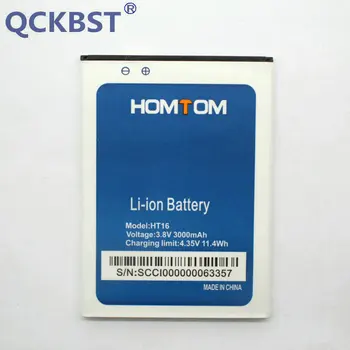 QCKBST 3000mAh HT16 Baterie pentru Homtom HT16 PRO Telefon Mobil Baterii In stoc +Codul de Urmărire