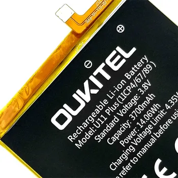 Original 3700mAh U 11 Plus Baterie Pentru Oukitel U11 Plus Telefonul In Stoc de Înaltă Calitate +Codul de Urmărire