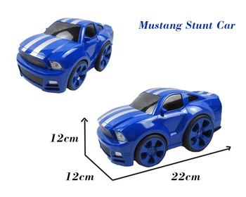 2.4 GHz Viteza Stunt 6 Canale RC Poliție Mustang Masina Sport Jucării Control de la Distanță Radio Chase Derivă de Vehicule de Patrulare Lumina Sunete Baieti