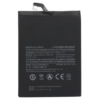 Baterie BM50 pentru xiaomi Mi Max 2 Max2 Original Inlocuire Baterii 5200mAh+INSTRUMENTE