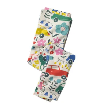 Sărituri de metri fetita din bumbac jambiere tricotate pantaloni imprimate flori de moda pentru copii creion pantaloni fete copii îmbrăcăminte jambiere