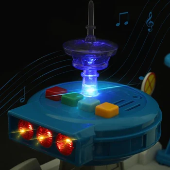 Simulare Urmări Inerție Barcă De Jucărie Vehicule De Muzică Poveste Lampa Model De Navă Parcare Baieti Jucarii Pentru Copii De Craciun Cadou De Ziua De Nastere