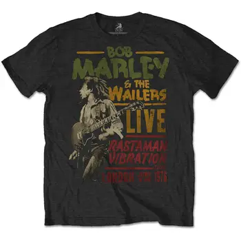 Bob Marley Rastaman Vibration Tur 76 Oficial Marfa Tricou M L Xl Neu