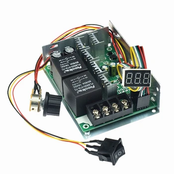 PWM DC Motor Speed Controller Digital Display 0- Reglabil Drive Module de Intrare MAX 60A