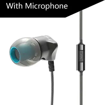 QKZ DM7 Universal de 3,5 mm Ediție Specială Caz de Placat cu Aur Bass Muzica Casca Izolare Fonică HiFi Apel Căști Cu Microfon