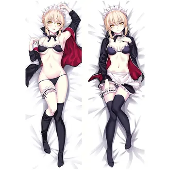 Anime Fate/stay Night/EXTRA CCC/Comanda mare/Zero pernă Acoperă Sexy 3D față-verso, lenjerie de Pat Îmbrățișându Corp față de pernă Otaku Cadouri