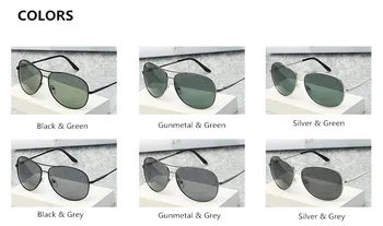 VWKTUUN Clasic Polarizat ochelari de Soare Barbati Femei Twin Grinzi de Acoperire ochelari de soare Pilot Stil UV400 Ochelari de Conducere Pescuit Ochelari
