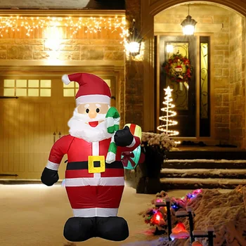 Crăciun fericit Gonflabile Moș crăciun, om de Zăpadă, Pom de Anul Nou Decor de Crăciun Acasă Xmas Party Decor Built-In Lumina LED-uri