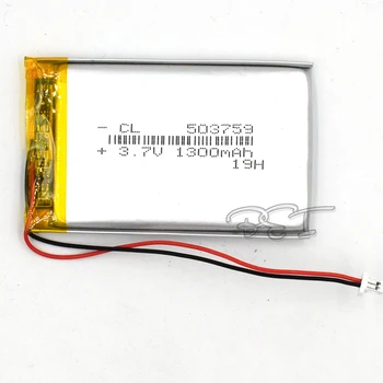 3.7 V 503759 Cu Placă de Protecție 1300mAh baterie Reîncărcabilă Litiu Polimer Baterie Pentru PSP Navigare Ebook Core Celule Li-ion