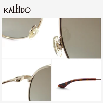 KALEIDO 2020 Pilot ochelari de Soare Polarizate TAC Lentile de Ochelari de Soare Pentru Barbati Femei UV400 Cadru din Aliaj de Brand de Lux Ochelari de Conducere