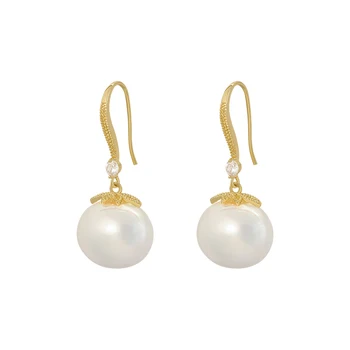 2020 nou clasic Baroc pearl oval agățat femei Cercei bijuterii elegante celebritati sexy fete neobișnuite accesorii de petrecere