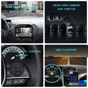 EKIY Android 9 Radio Auto Pentru Geely Atlas NL-3 2016 - 2020 Navigare GPS Multimedia Player Auto Stereo Capul Unitate Bluetooth 4G FM