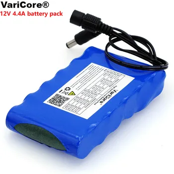 VariCore 12 v 4.4 Ah 4400mAh 18650 baterii Reincarcabile 12V Li-Ion Baterie pack Bord de Protecție CCTV Monitor baterie