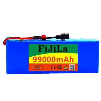 48v litiu-ion baterie 48v 99Ah 1000w 13S3P Litiu-ion Baterie Pack Pentru 54.6 v E-biciclete Electrice biciclete Scuter cu BMS+incarcator