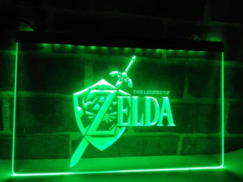 LH040 - Legend of Zelda Joc Video LED Lumina de Neon Semn decor acasă meserii