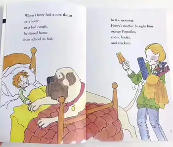 27 de cărți/set Gata pentru a Citi Henry și Mudge engleză Imagine cărți de povești pentru a ajuta copilul să crească ca un cititor