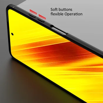 KEYSION Caz rezistent la Socuri Pentru Xiaomi POCO X3 NFC Silicon Moale Metal Magnetic inelar, Telefon capacul din spate pentru Pocophone X3 NFC