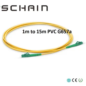LC APC a LC APC Simplex 2.0 mm PVC LC Patchcord SM Fibre Cablu Patch lc apc cablu patch FTTH fibra optica jumper 1m la 15m