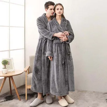 2020 Iarna Cămăși De Noapte Un Halat De Baie Femei Cald Gros Rochii De Noapte Pijamale Halat De Baie Femei Pijamale Toamna Homewear Doamnelor