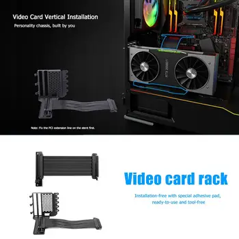 Pentru 7 PCI Șasiu Caz PC placa Grafica Suportul de Metal placa Video Extensia Suportului de Montare Desktop Cazul Vertical Stand de Hot