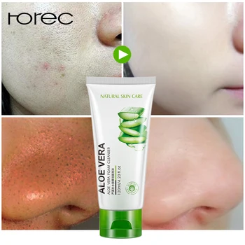Asociația ROREC 100g Extract de Aloe Vera Hidratanta Colagen Reparații lotiune de Curatare Faciala cu Ulei de Control Demachiant Tratament Acnee Profunda a Porilor Curat