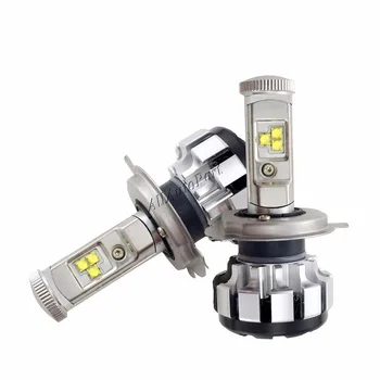 Auto H4 cu LED H11, H8 LED HB3 9005 HB4 H1, H3, HB3 T1 Farurilor Auto 80W High Low Beam 6000K LED H7 luces led para lampi Auto CANBUS