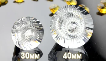 Camal 10buc 30/40mm Diamant Minge de Cristal Pandantiv Prisma Lampa de Iluminat Parte Agățat Candelabru Cortina de Nunta de Decorare DIY