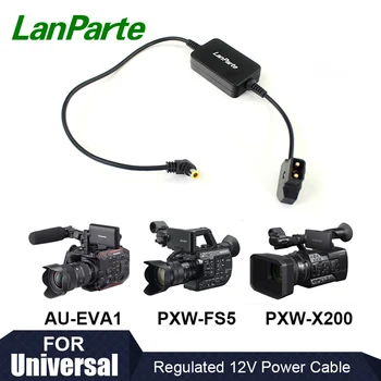 Lanparte Dtap Reglementate 12V Cablu de Alimentare pentru EVA1 FS7 FS5 și a / V de Montare a Bateriei de aparat Foto DSLR Accesorii