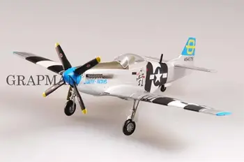 1/72 al doilea RĂZBOI mondial statele UNITE ale americii P-51D Luptător Cu Brățara de Platină Collectiible Modelul Asamblat Modelul Finit Easymodel Jucărie
