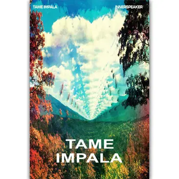 Noi Tame Impala Fierbinte 2017 Rock Psihedelic-Mătase De Artă Poster De Perete Bolnav De Decorare Cadou