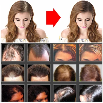 27.5 g Toppik Hair Creștere Clădire Fibre Pulbere Anti Caderea Parului Produse Anticearcan Refill Îngroșarea Fibrei de Păr Pulberi 9 Culori