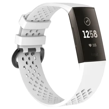 100buc Silicon Moale de Înlocuire Bratara Curea Pentru Fitbit Charge 3 4 Activitate de Fitness Tracker Smartwatch Ceas Sport Band