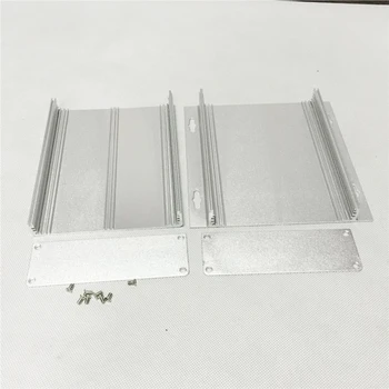 1 buc Argintiu carcasa din Aluminiu Caz de Mini-Proiect Electronic Cutie 120x38x150mm 8202