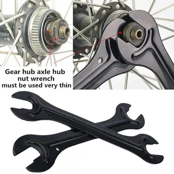 2 buc Instrumente de Reparații de Biciclete Biciclete Con din Oțel Carbon Cheie de piulițe Wrench Set de Ciclism Hub Cheia MTB Biciclete Instrumente