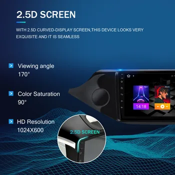 Android 9.0 10.0 Ecran Tactil Auto Multimedia Player pentru Kia Ceed 2013 Audio Radio Stereo Video WiFI, Bluetooth, DVD, GPS