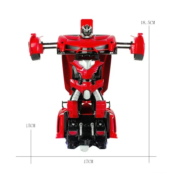 Noi 2 in 1 RC Masina de Transformare Roboți-Vehicul Sport Model Roboti Jucarii Cool Deformare Auto Copii, Jucarii si Cadouri Pentru Baieti