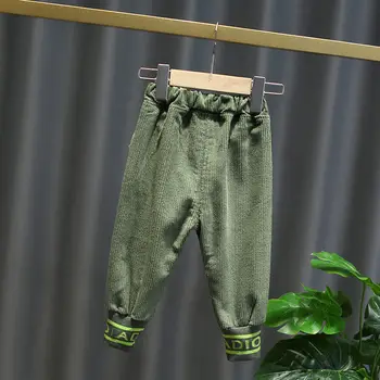 2020 nou Copil pentru Baieti Pantaloni de catifea Pantaloni Haine Copii Baby Boy Casual Fundul Primavara Toamna Copil Liber Pantaloni Lungi