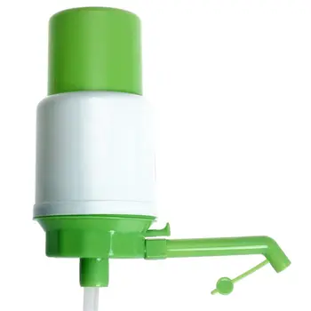 1x apă potabilă pompa manuală îmbuteliată mână de presiune portabil, pompa dozator, fără sursă de alimentare în aer liber, birou de