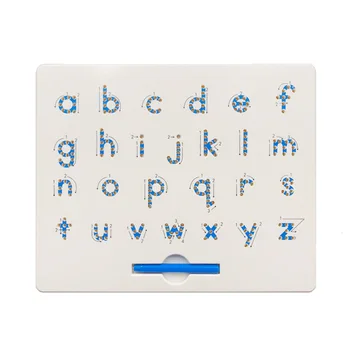 Alfabetul Rus Numere Magnetice Tableta Placa De Desen Pad Jucărie Șirag De Mărgele Magnet Stylus Pen Scris Memo Board De Învățare De Învățământ K